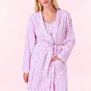 NEW Roller Rabbit Disco Bow Blake Robe